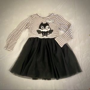 Primark size 7/8 bat kitty tulle skirt dress
